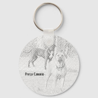 Presa Canario Keychain