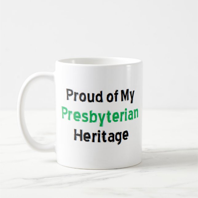 presbyterian heritage coffee mug (Left)