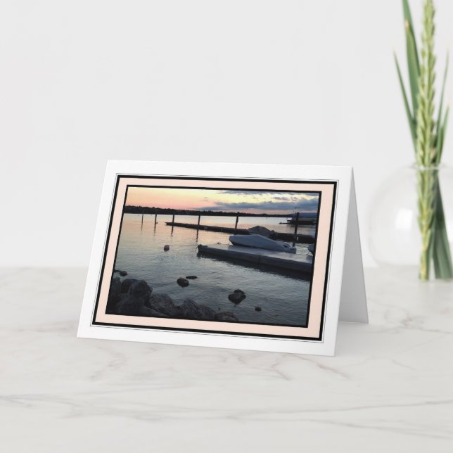 Preschiera, Lake Garda Greetings Card (Front)