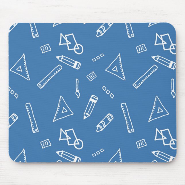 Preschool Art Teacher Good End of Year Teacher Gif Mouse Pad (Front)