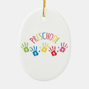Preschool Ceramic Ornament