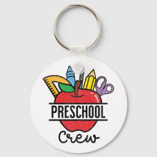 Preschool Crew Preschool Squad Keychain