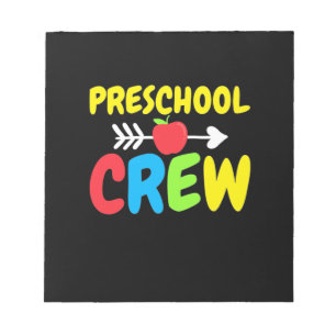 Preschool Crew Teacher Notepad