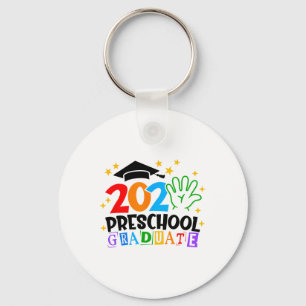 Preschool Graduate 2025 Graduation Cl Of 2025 Kids Keychain