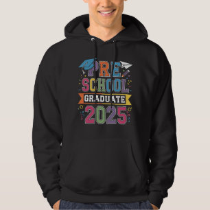 Preschool Graduate 2025 Graduation Pre K School Hoodie