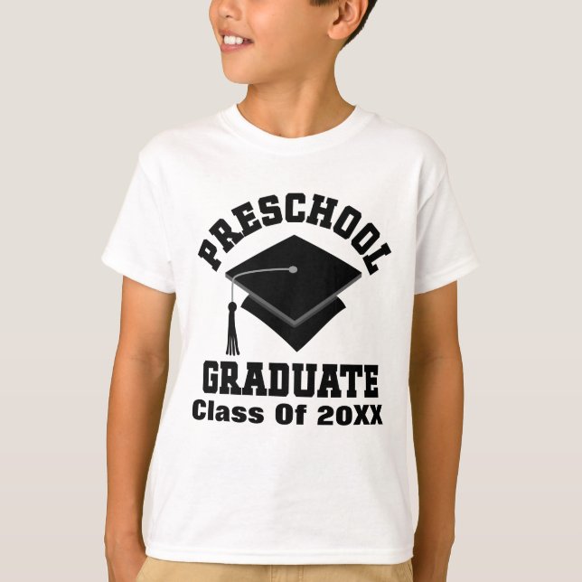 Preschool Graduate Class of 2015 Graduation T-Shirt (Front)