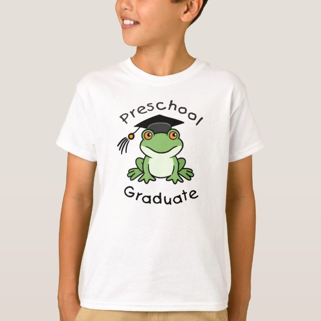 Preschool Graduate - Frog T-Shirt (Front)