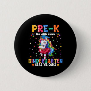 Preschool Graduation 2025 Pre-k Graduate Girls Uni 2 Inch Round Button