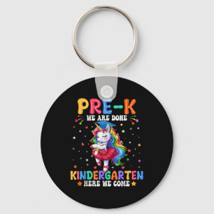 Preschool Graduation 2025 Pre-k Graduate Girls Uni Keychain
