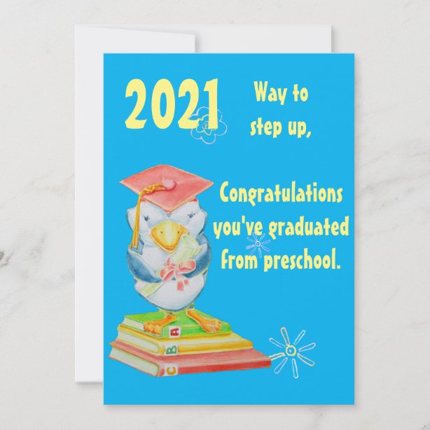 Printable Kids Graduation Cards