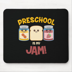 Preschool Is Jam Cute Peanut Butter Jelly Teacher Mouse Pad