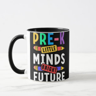 Preschool Kids Back to School Little Minds Bright Mug