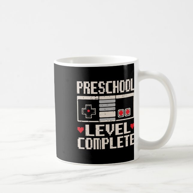 Preschool Level Complete Gamer Cl Of 2025 Graduati Coffee Mug (Right)