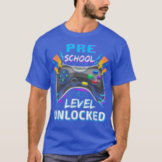Preschool Level Unlocked Video Game Back to School T-Shirt