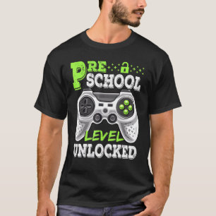 Preschool Level Unlocked Video Game Back To School T-Shirt