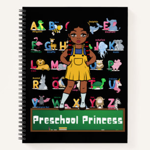 Preschool Princess Black Girl Magic Pre K Notebook