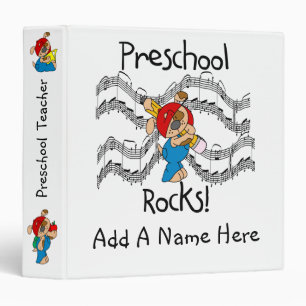 Preschool Rocks Teacher Binder