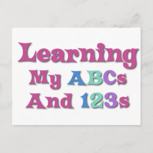 Preschool Saying Postcard