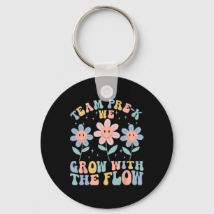 Preschool Teacher Appreciation Team Pre-k Grow Wit Keychain