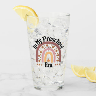 Preschool Teacher Back to School Preschool Glass