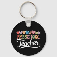 Preschool Teacher First Day Groovy Back To School 
