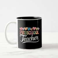 Preschool Teacher First Day Groovy Back To School 