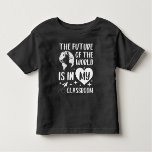 Preschool Teacher Graduation Kids Classroom Future Toddler T-shirt