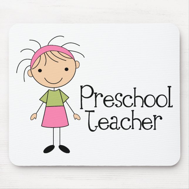 Preschool Teacher Mouse Pad (Front)