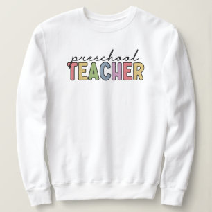 Preschool Teacher Personalized Gifts Sweatshirt