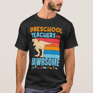 Preschool Teachers are Awesome Preschool Teacher D T-Shirt