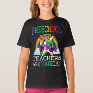 Preschool Teachers Are Magical Unicorn  T-Shirt