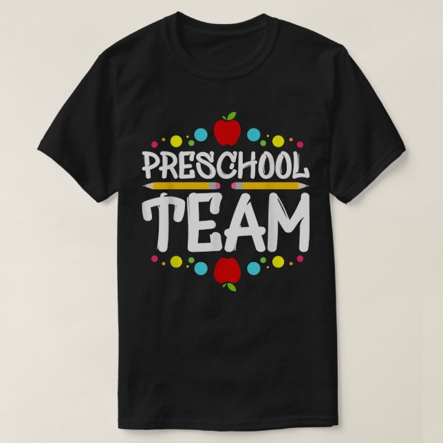 Preschool Team I PreK  T-Shirt (Design Front)