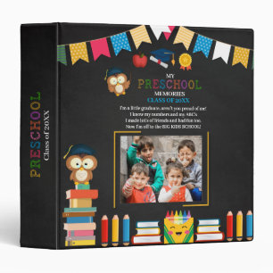 Prescool Graduation Photo Album Binder