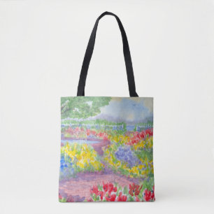 Prescott Park Garden Portsmouth NH Tote Bag 