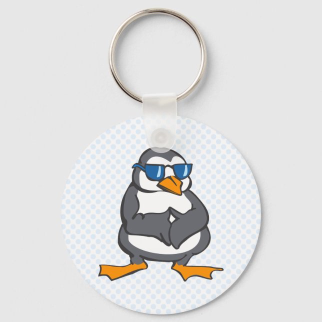 Prescott Penguin Keychain (Front)