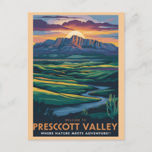 Prescott Valley, Arizona Postcard