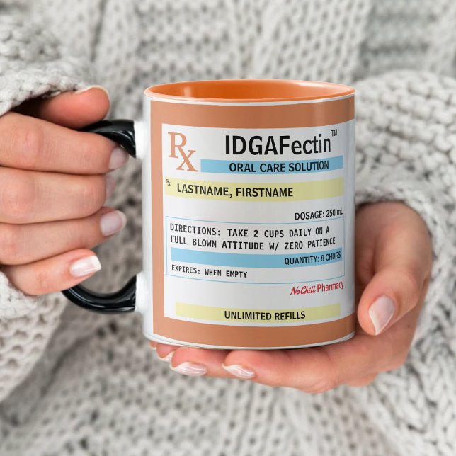 Prescription Bottle Funny Gag Gift Mug (Prescription Bottle Funny Gag Gift Mug
)