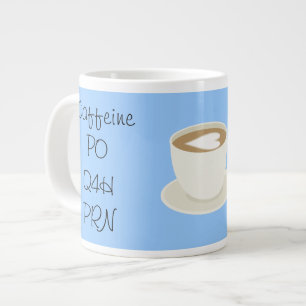 Prescription...Coffee Large Coffee Mug
