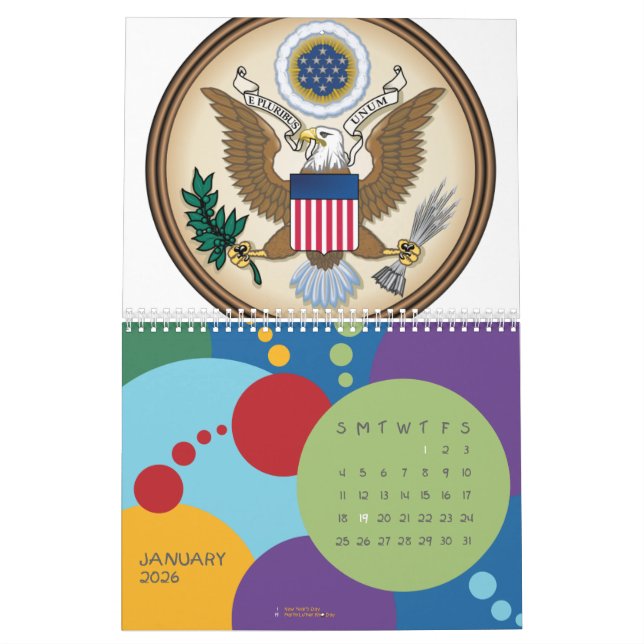 Presdiental Calendar (Jan 2026)