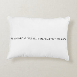 present moment accent pillow