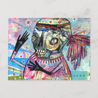 Present Tense Postcard