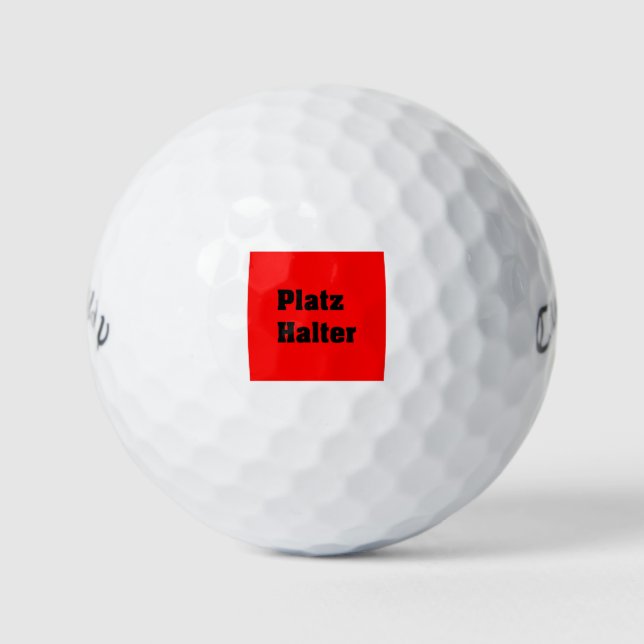 presentation golf balls (Front)