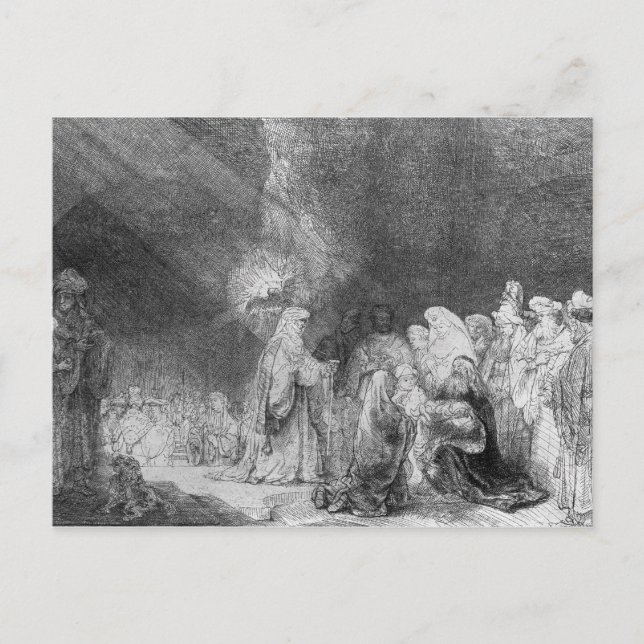 Presentation in the Temple 2 Postcard (Front)