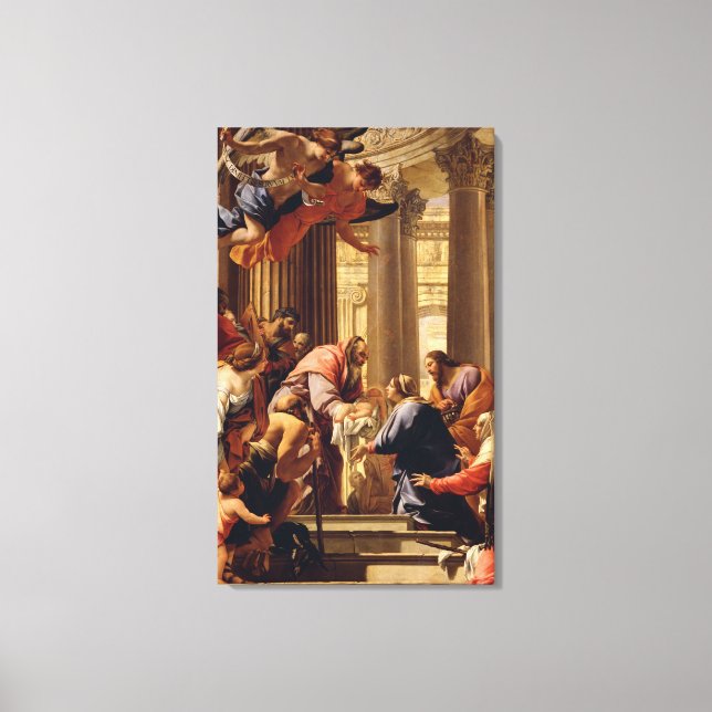 Presentation in the Temple Canvas Print (Front)