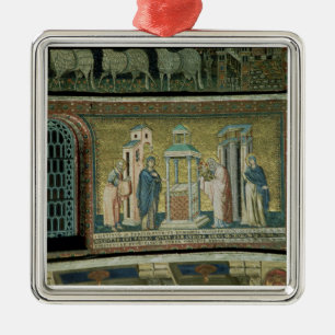 Presentation in the Temple, detail from the Story Metal Ornament