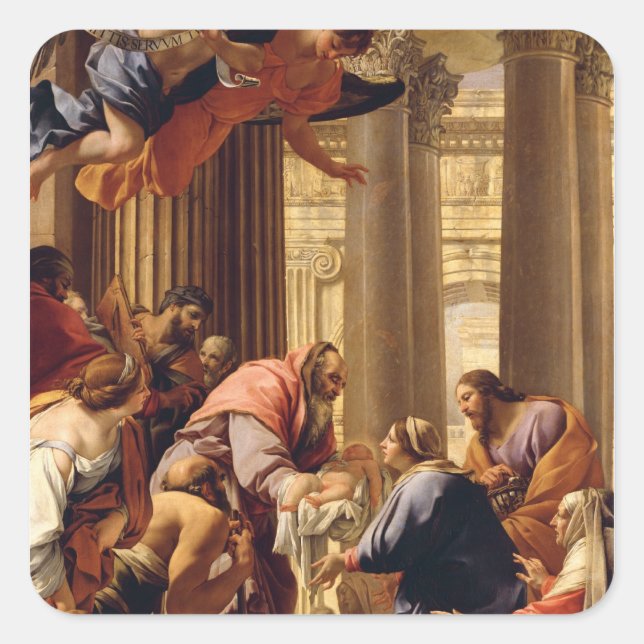 Presentation in the Temple Square Sticker (Front)