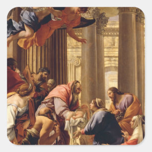 Presentation in the Temple Square Sticker