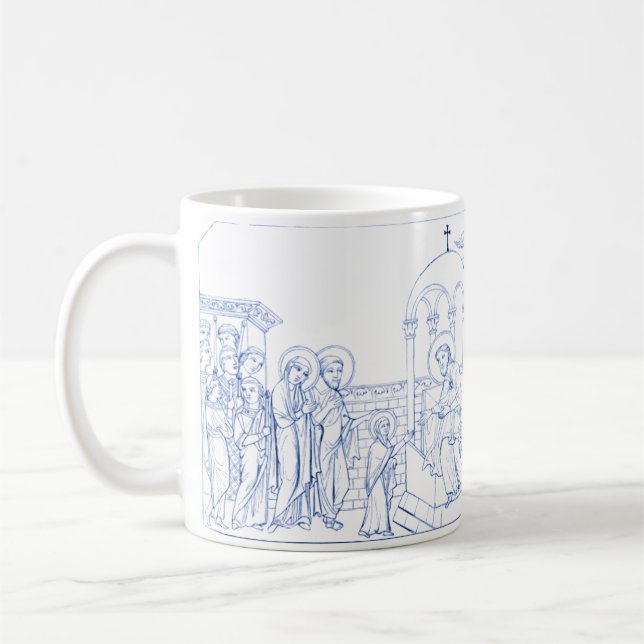 Presentation of the Blessed Virgin Mary Coffee Mug (Left)