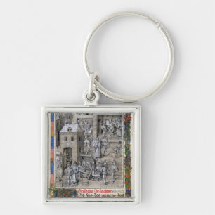 Presentation of the book to Philippe Le Bon Keychain