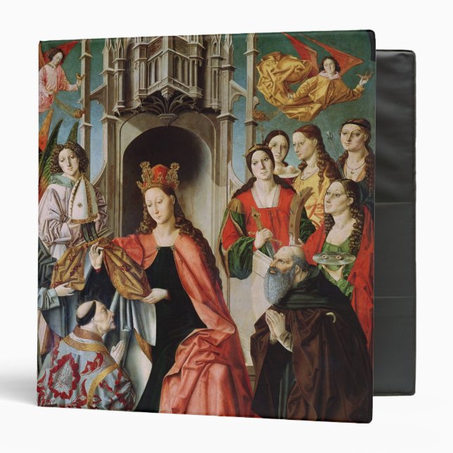 Presentation of the Chasuble to St. Ildefonso Binder (Front/Inside)